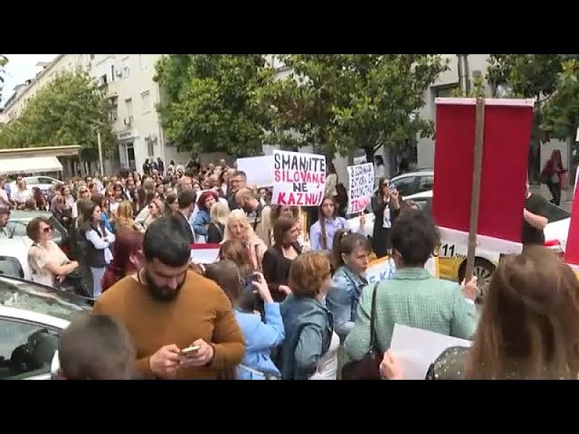 ⁣Montenegro: Demonstranten fordern härtere Strafen für Vergewaltiger