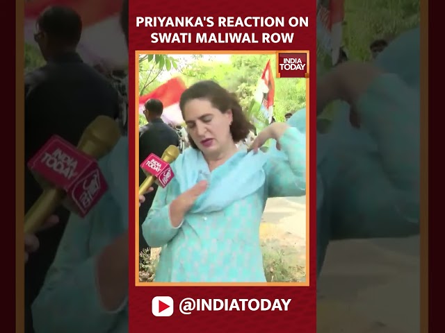 ⁣Priyanka Gandhi's Reaction To Swati Maliwal Assault Case | India Today News