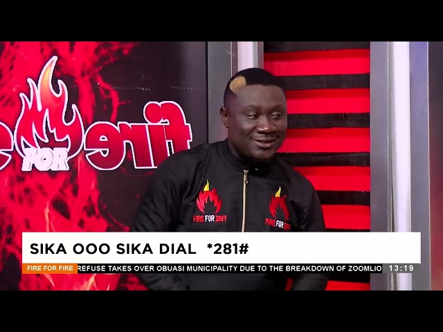 ⁣Sika ooo Sika - Fire for Fire on Adom TV (16-05-24)
