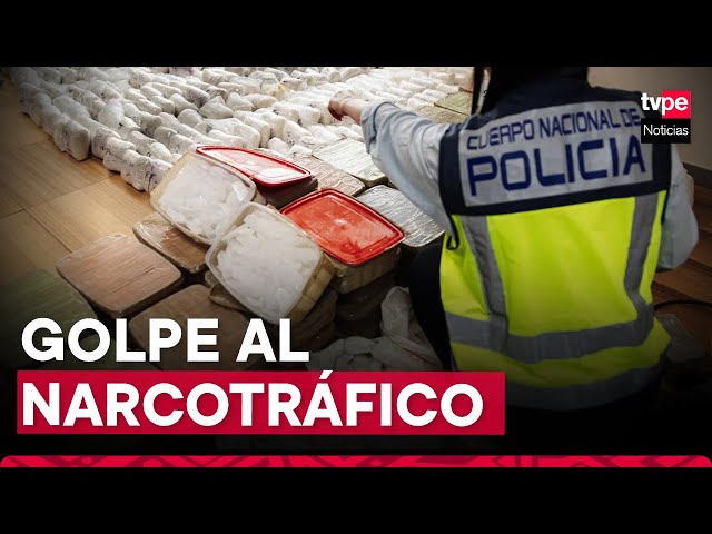⁣España: incautan 1,8 toneladas de metanfetamina del cártel de Sinaloa