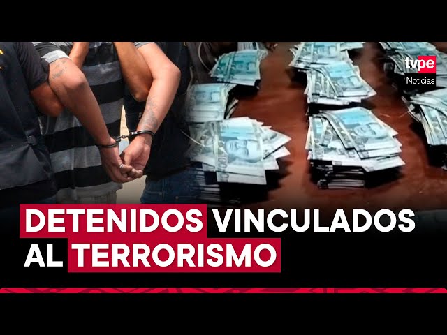 ⁣Callao: PNP captura a falsificadores de billetes vinculados al terrorismo