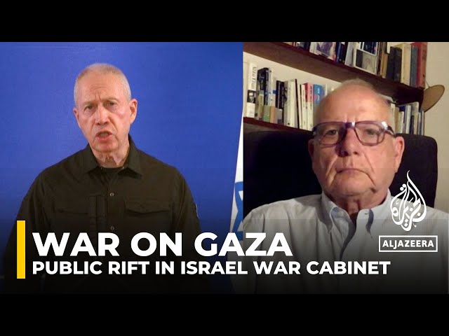 ⁣Public rift in Israel war cabinet signals ‘turning point’: Analysis