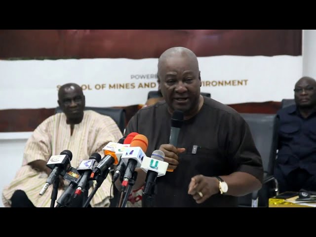 ⁣Appointees engaged in galamsey in my govt will be made to resign - John Mahama | Election Brief