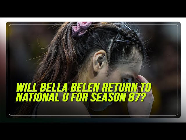 ⁣UAAP: Will Bella Belen return to National U for Season 87?