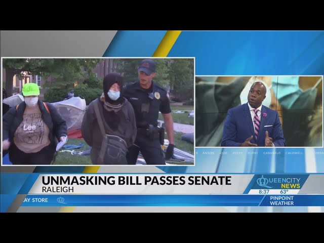 Legal Analysis: North Carolina's unmasking bill