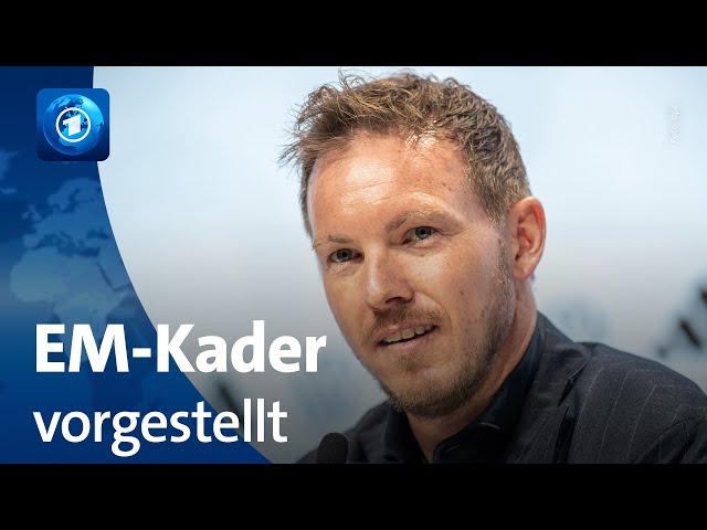 ⁣DFB-Trainer Nagelsmann stellt EM-Kader vor – Lea Wagner mit Einschätzungen