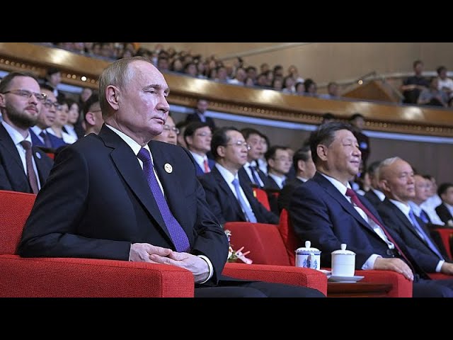 ⁣Vladimir Poutine salue le partenariat avec la Chine