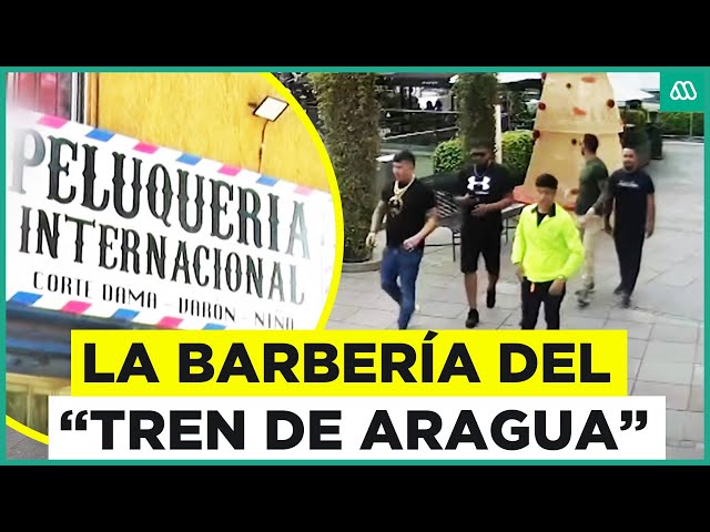 La barbería del "Tren de Aragua": Los grupos criminales tras el masivo rubro en Santiago