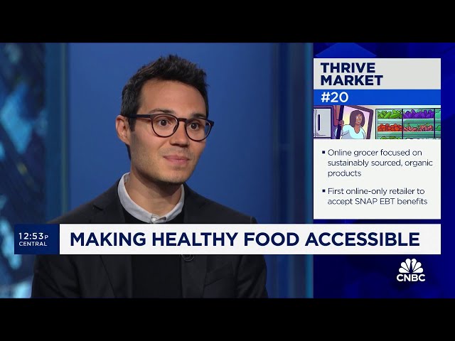 ⁣Disruptor 50: How Thrive Market uses AI to innovate the direct-to-consumer grocery space