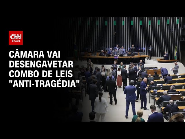 ⁣Câmara vai desengavetar combo de leis "anti-tragédia" | BASTIDORES CNN