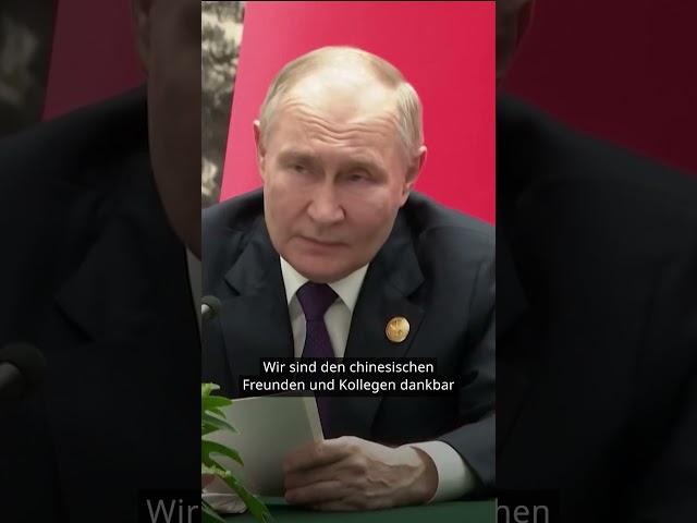 ⁣Putin trifft Xi um Beziehungen mit China zu vertiefen | DW Nachrichten