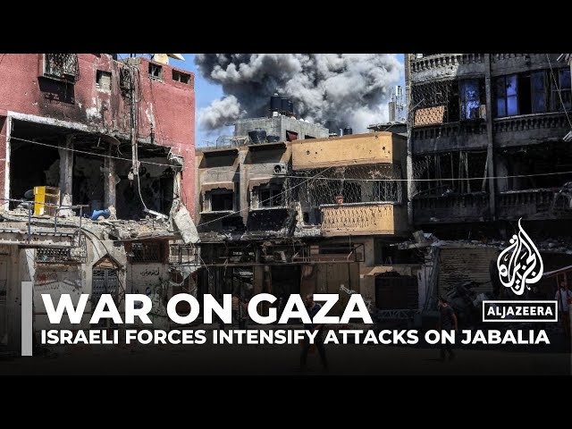 ⁣Renewed Israeli bombardment grips northern Gaza, Jabalia refugees bear the brunt