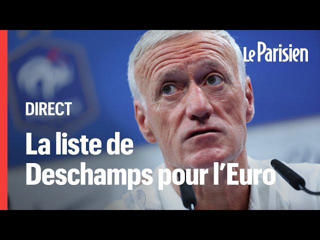  EN DIRECT - Didier Deschamps dévoile sa liste pour l'Euro 2024