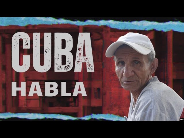 ⁣Cuba Habla: " El primer paso es cambiar el sistema"