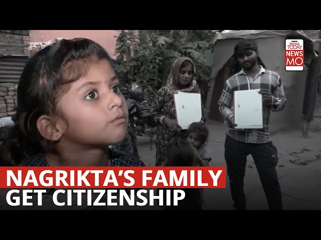 ⁣Nagrikta’s Family Is Among First Fourteen Pakistani Hindu Refugees to Get Citizenship Via CAA
