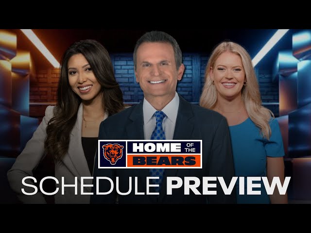 ⁣Chicago Bears 2024 schedule preview