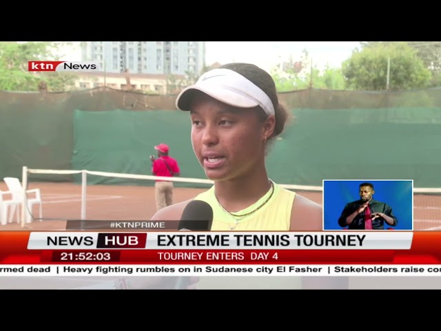 ⁣2nd edition of extreme Parklands tennis tournament enters day 4