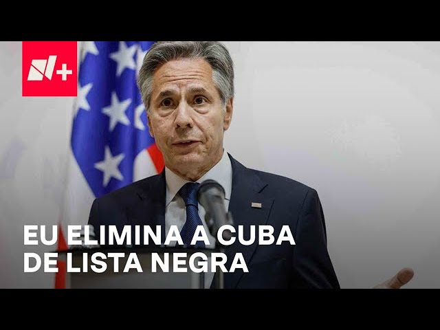 ⁣EUA elimina a Cuba de lista de países que no cooperan contra el terrorismo - Despierta