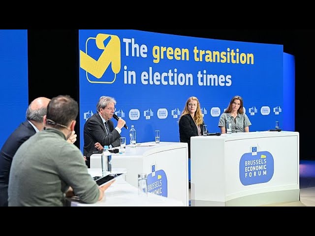 ⁣Le commissaire européen en charge de l'Economie assume la priorité donnée au Pacte vert durant 