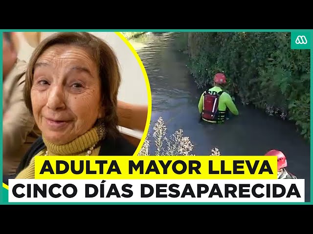 ⁣Adulta mayor desaparece en Limache: Familiares llevan cinco días de búsqueda
