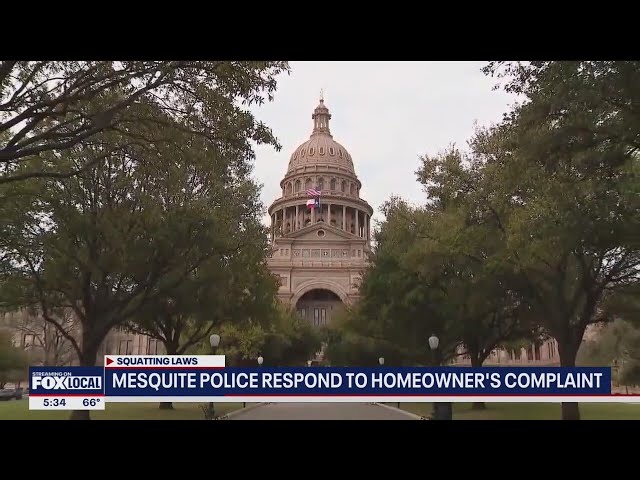 Mesquite PD responds to homeowner's complaint