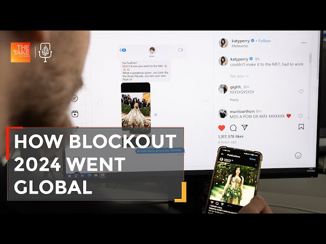 ⁣Blockout 2024: celebrities face backlash over Gaza | The Take