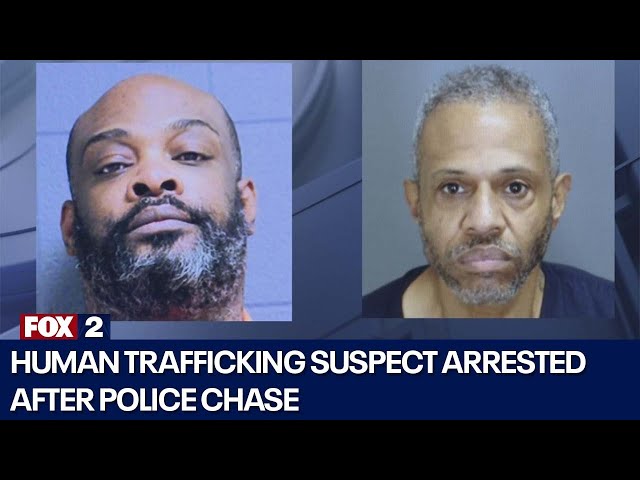 ⁣Human trafficking suspects arrested after Southfield chase