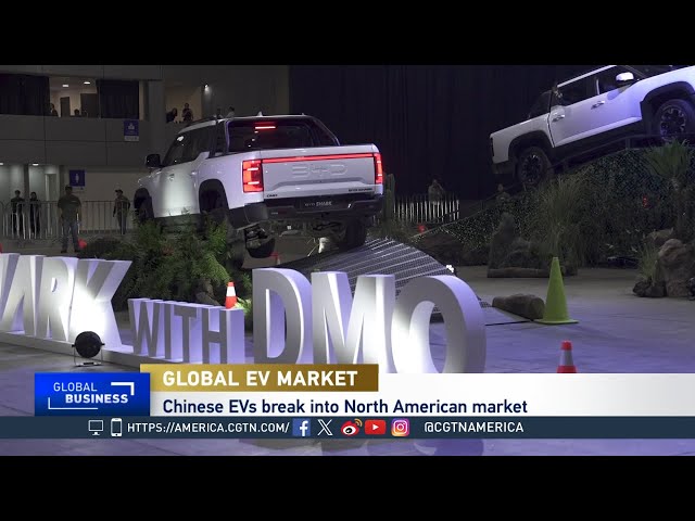 ⁣Global Business: China's EV maker BYD breaks into North American Market