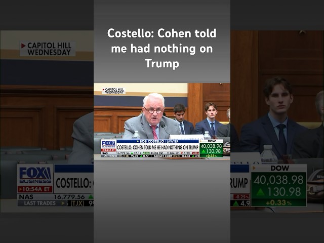 ⁣Former Michael Cohen lawyer accuses him of lying on the stand #shorts