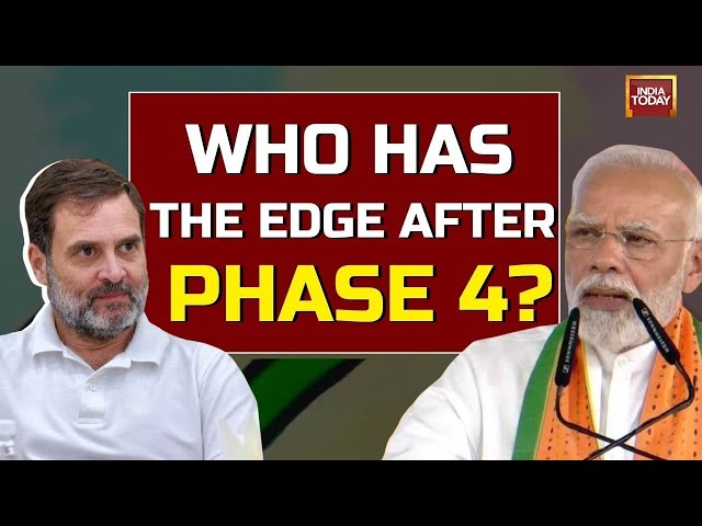 ⁣Lok Sabha Election 2024: What Is The State Of Play After Lok Sabha Polls Phase 4? Who Has The Edge?
