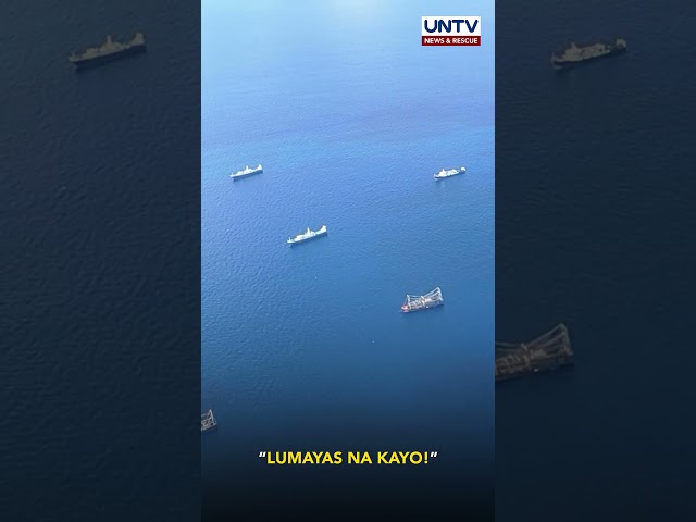 ⁣China vessels na umaaligid sa Pag Asa Island, pinaaalis na ni Senate President Zubiri