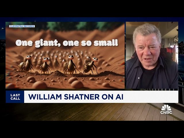 ⁣Actor William Shatner on using AI art for new children's album