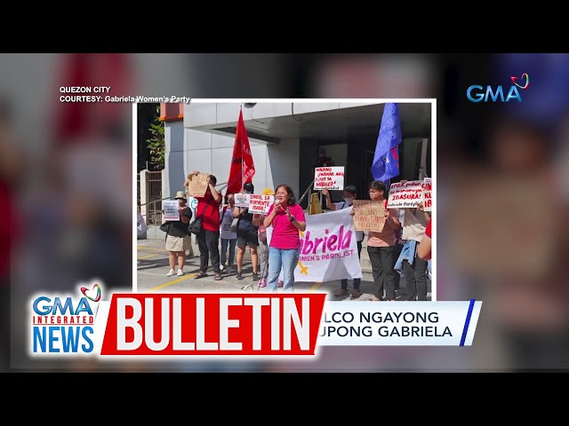 ⁣Power rate hike ng Meralco ngayong Mayo, iprinotesta ng grupong... | GMA Integrated News Bulletin