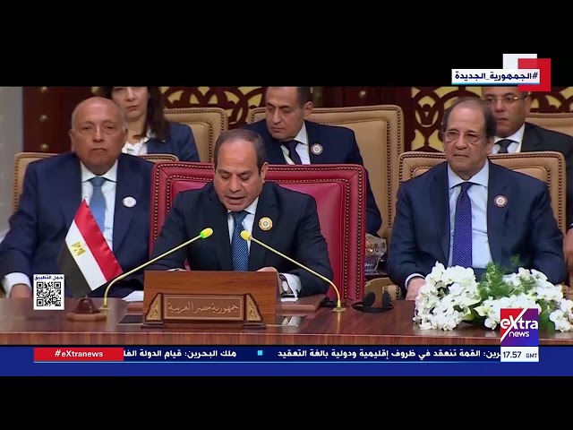 ⁣الرئيس السيسي: هذا الوضع الحرج لا يترك لنا مجالا إلا أن نضع أيدينا معا