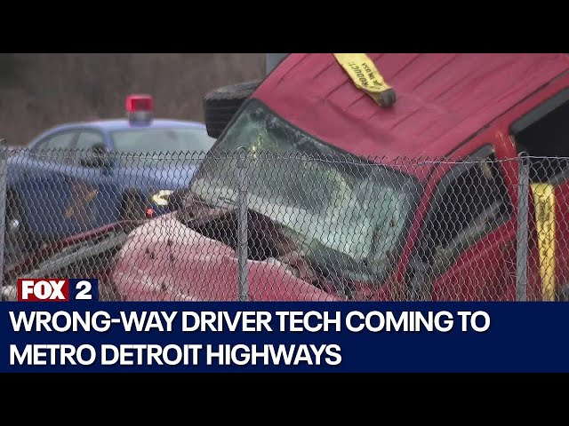 ⁣Wrong-way driver technology coming to Michigan highways