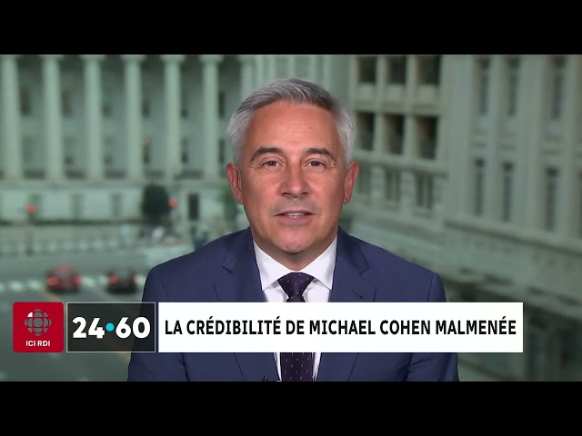 ⁣La crédibilité de Michael Cohen attaquée au procès de Donald Trump | 24•60