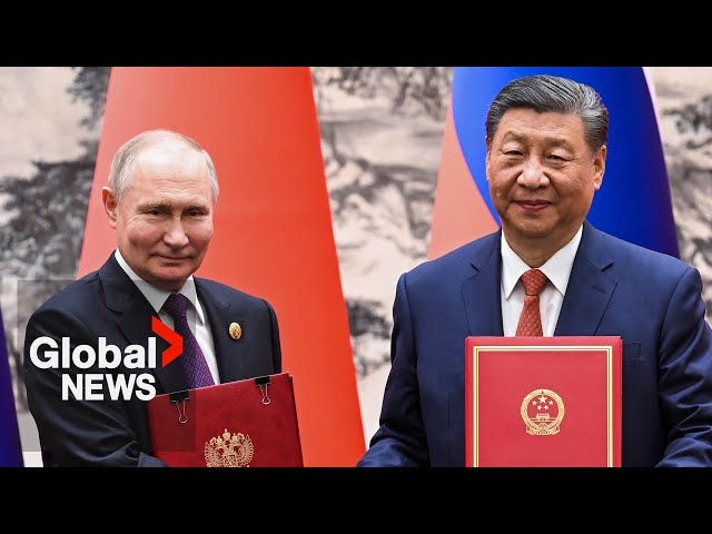 ⁣Russia-Ukraine: Zelenskyy visits Kharkiv as Putin meets with Xi in China