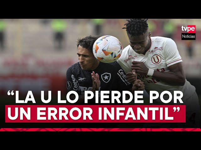 ⁣Universitario vs. Botafogo: ¿Fue injusta la derrota crema?