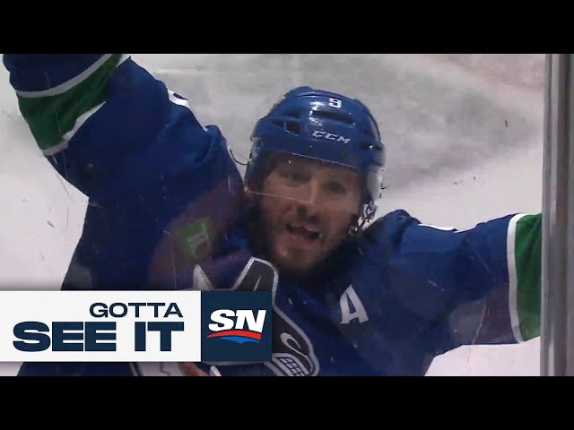 ⁣GOTTA SEE IT: J.T. Miller's Rebound Wins Game 5 For The Canucks