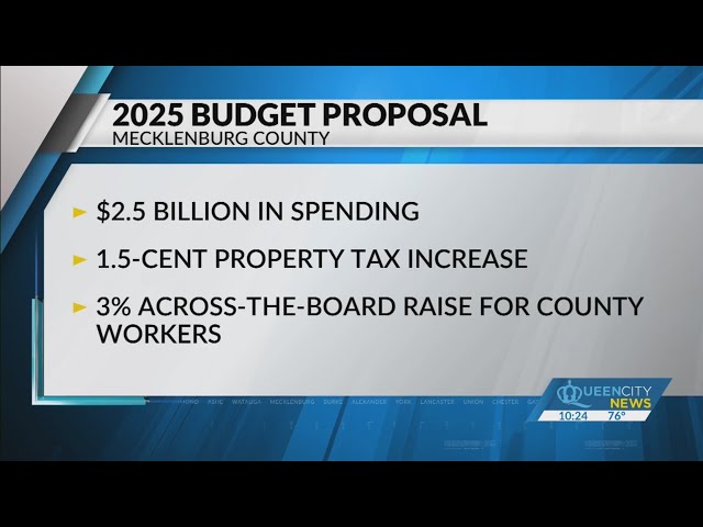 ⁣$2.5B recommended budget includes property tax increase