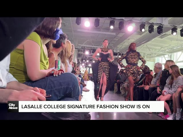 Graduates from LaSalle College reveal tomorrow’s fashion trends