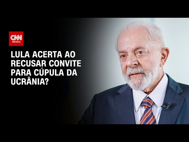 ⁣Cardozo e Coppolla debatem se Lula acerta ao recusar convite para cúpula da Ucrânia |O GRANDE DEBATE