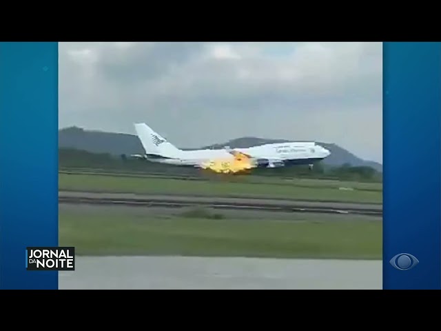 ⁣Mais um avião da Boeing se envolve em incidente