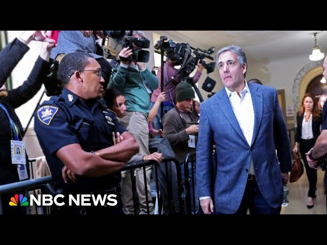 ⁣Defense accuses Michael Cohen of lying on the stand in Trump's hush money trial