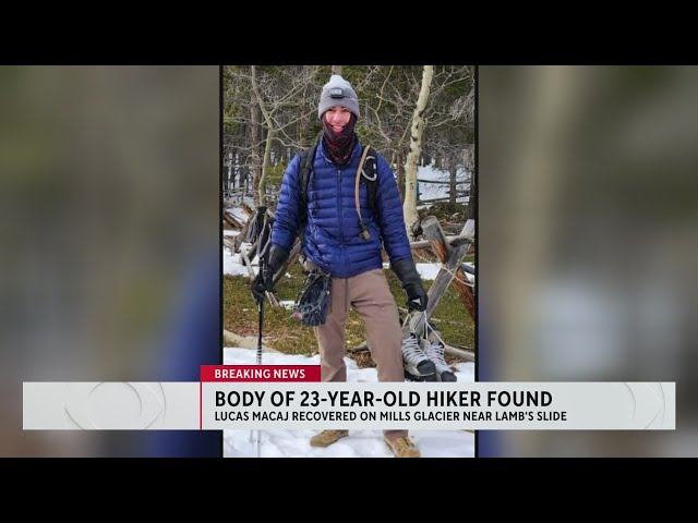 Body of Colorado Springs man reported missing found on Mills Glacier