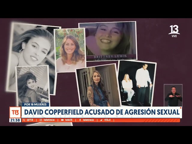 ⁣Famoso mago David Copperfield es acusado de "conducta sexual inapropiada" por 16 mujeres
