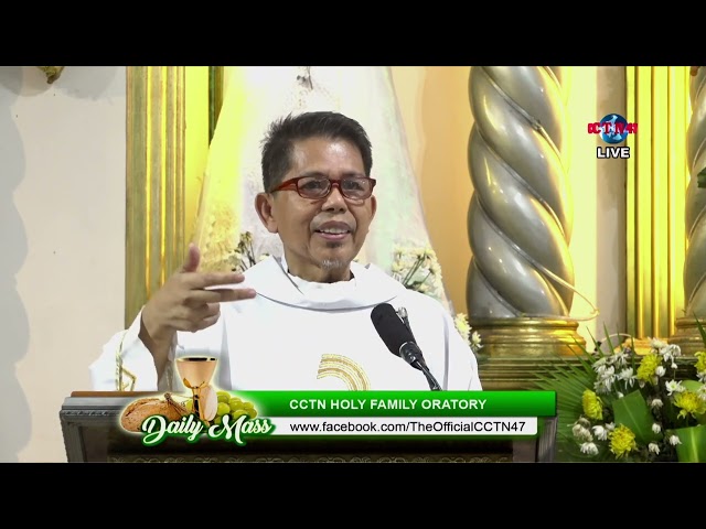 17 MAY 2024 - HOMILY  by Rev.  Fr.  Jose Adonis Dondon  Aquino