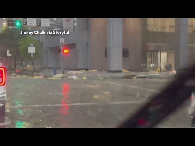 ⁣4 killed in severe storms in Houston