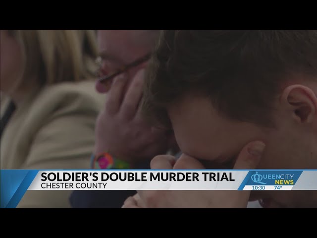 ⁣Ex-soldier's double murder trial continues in Chester County