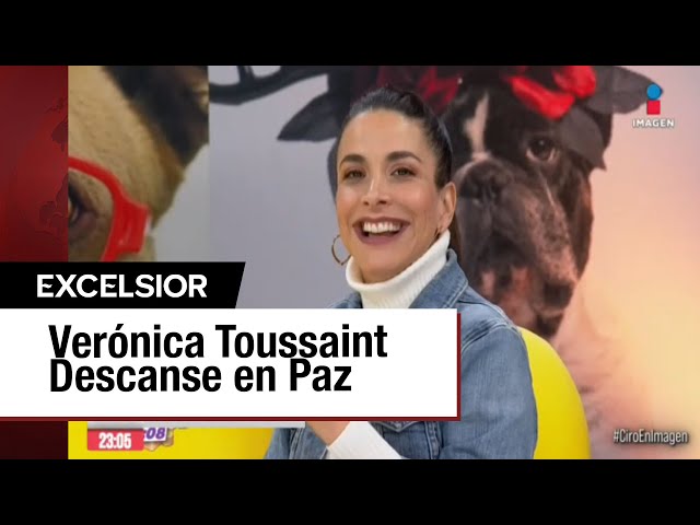 ⁣‘Verónica Toussaint, en donde estés, no pierdas nunca esa sonrisa’: Ciro Gómez Leyva